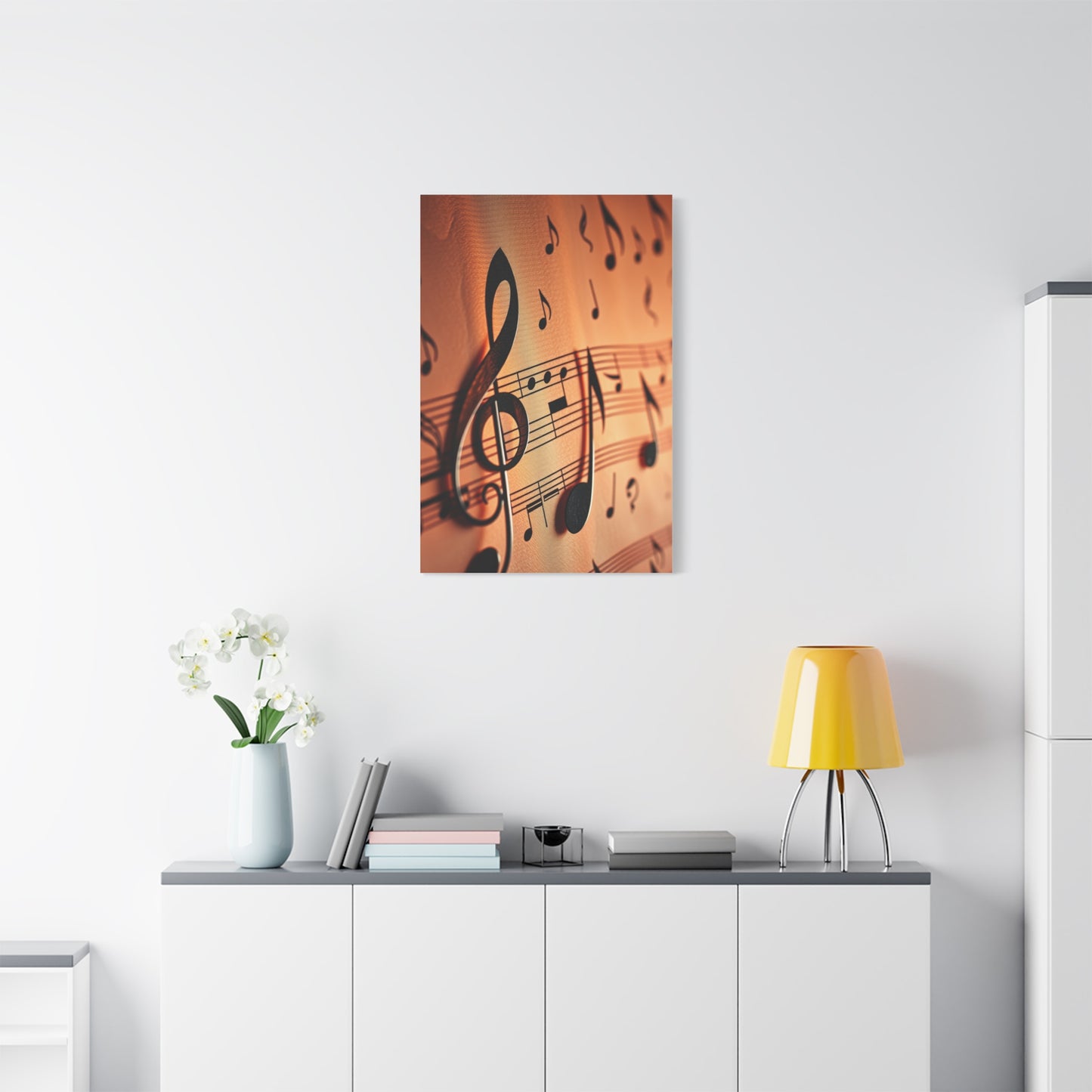 Musical Notes Art Supreme Gallery Wall Art & Canvas Print
