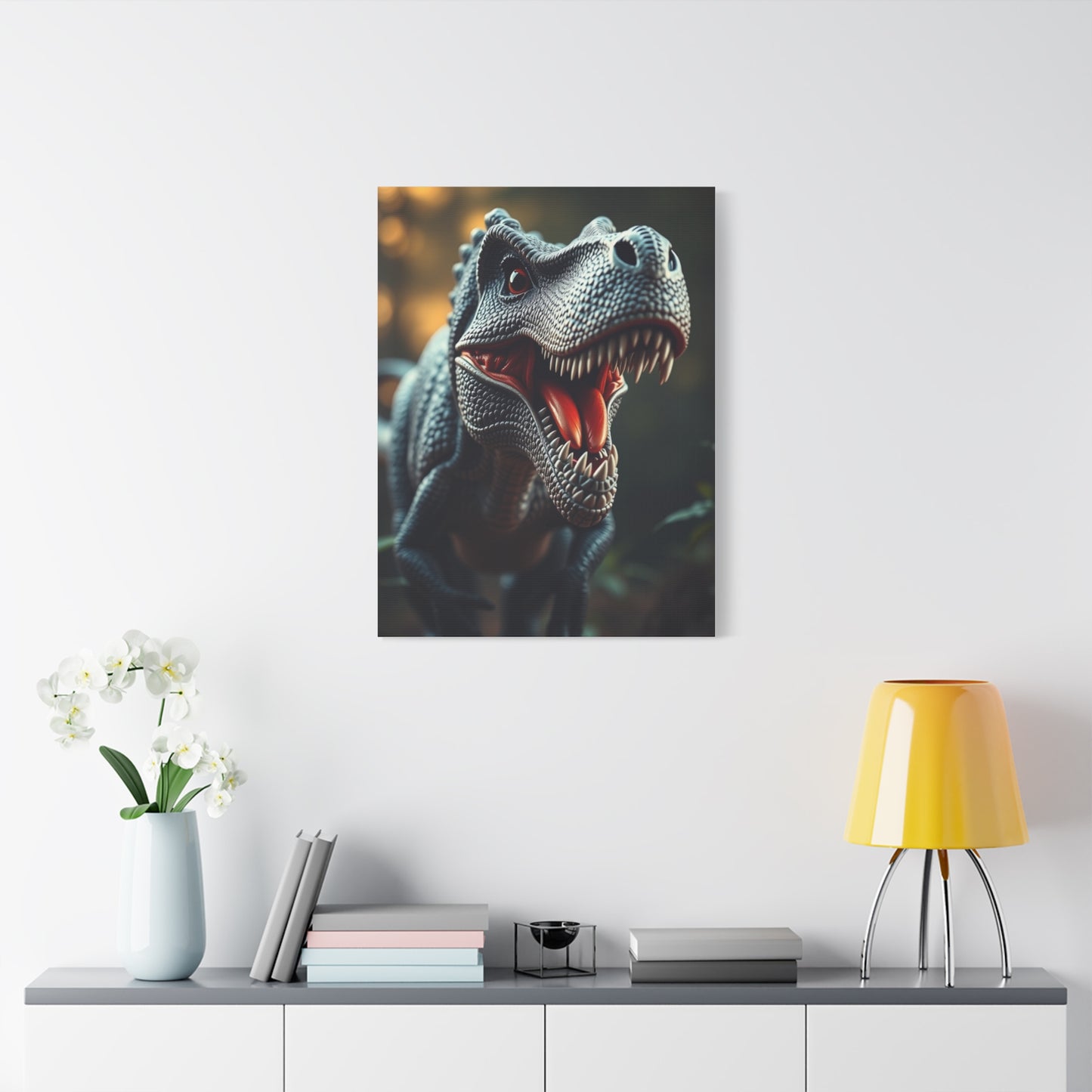 Masterpiece Dinosaur Art Vision Wall Art & Canvas Print