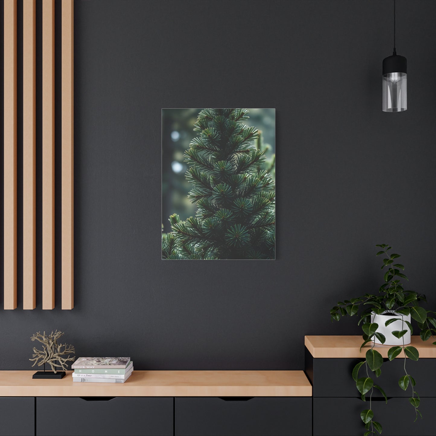 Pine Tree Art Refined Canvas Wall Art & Canvas Print