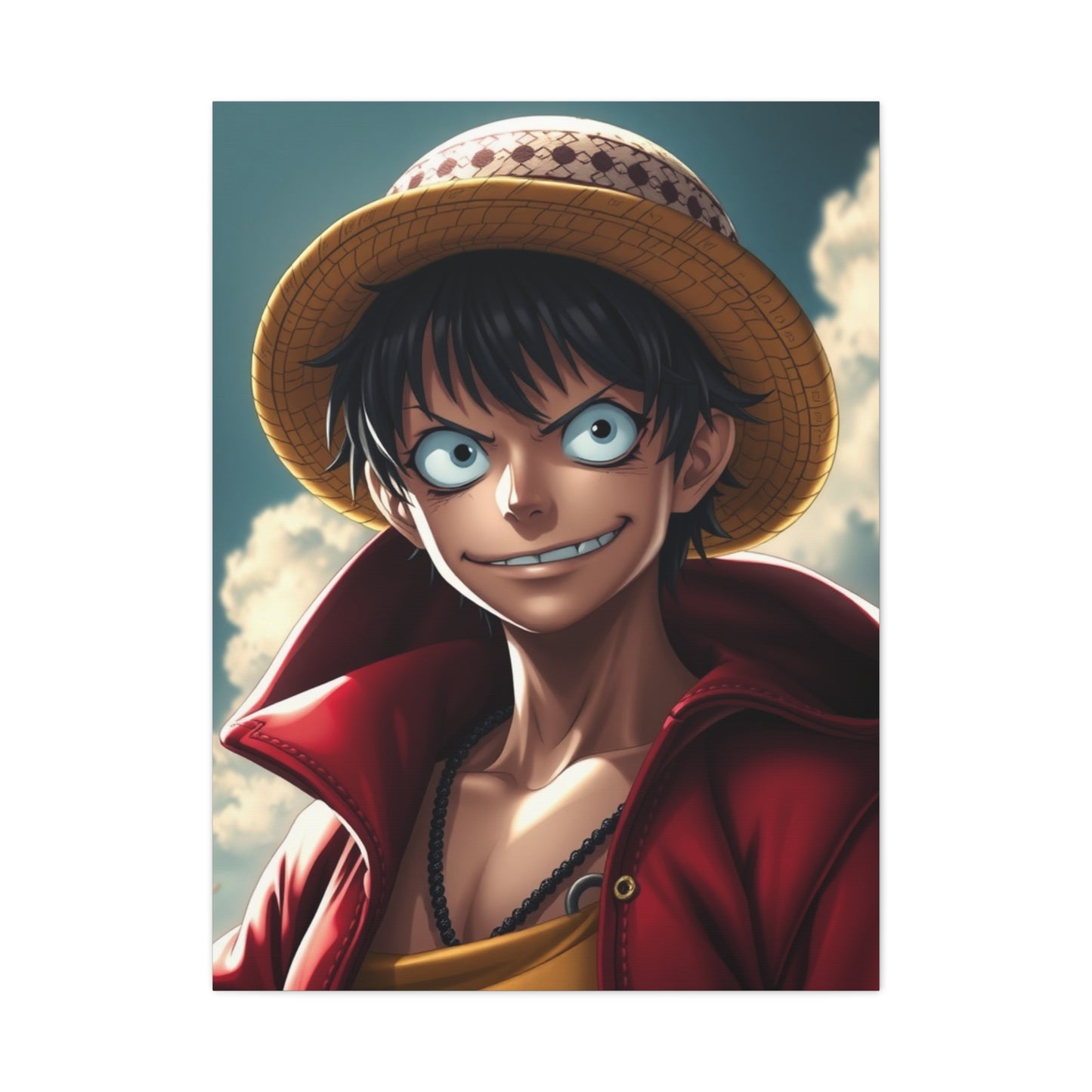 Vision Monkey D. Luffy Art Art Wall Art & Canvas Print