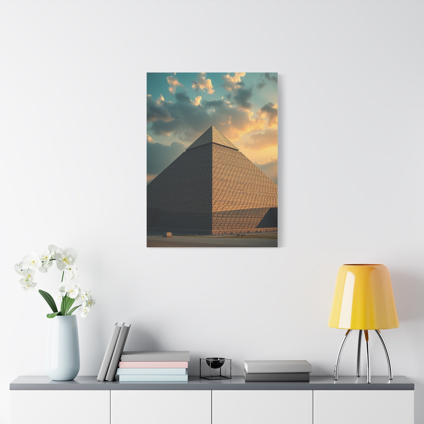 Supreme Pyramid Art Collection Wall Art & Canvas Print