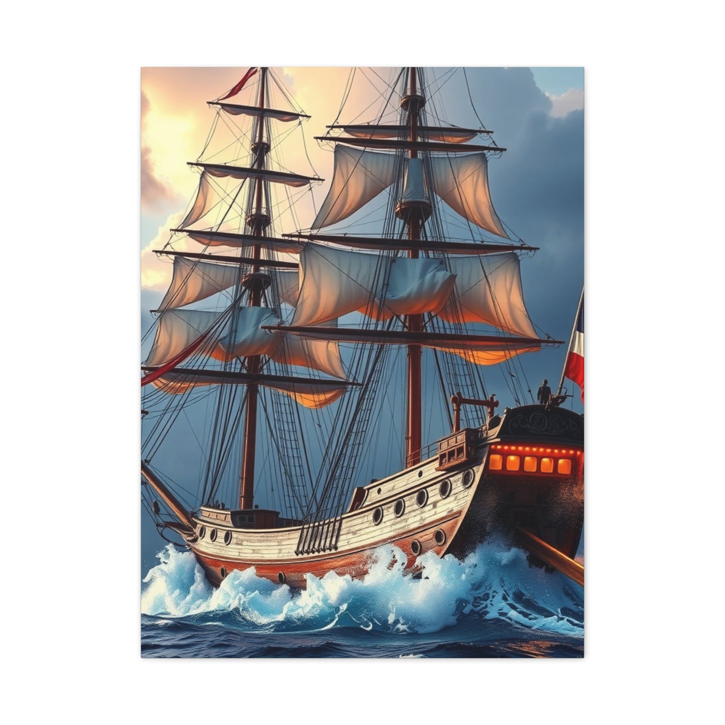 Supreme Ship Art Collection Wall Art & Canvas Print