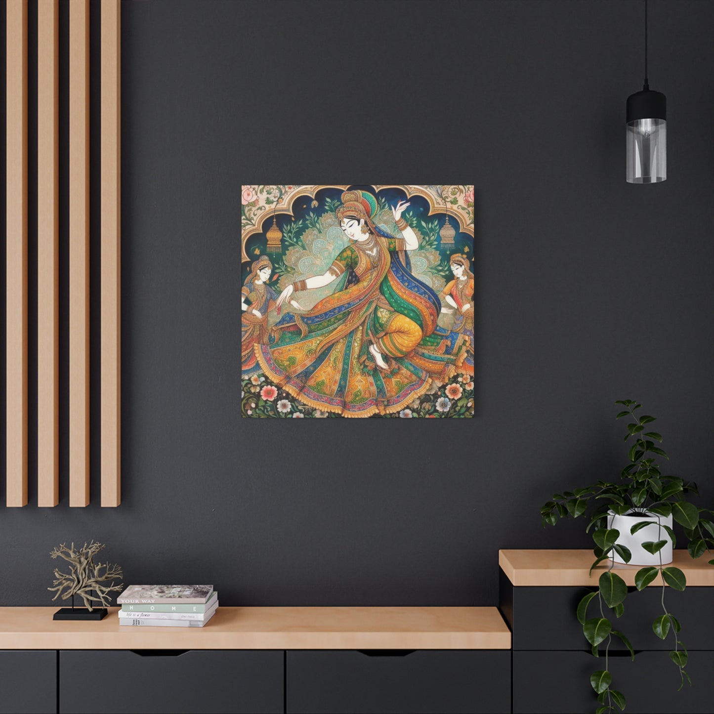 Indian Queen Dancing Wall Art & Canvas Prints