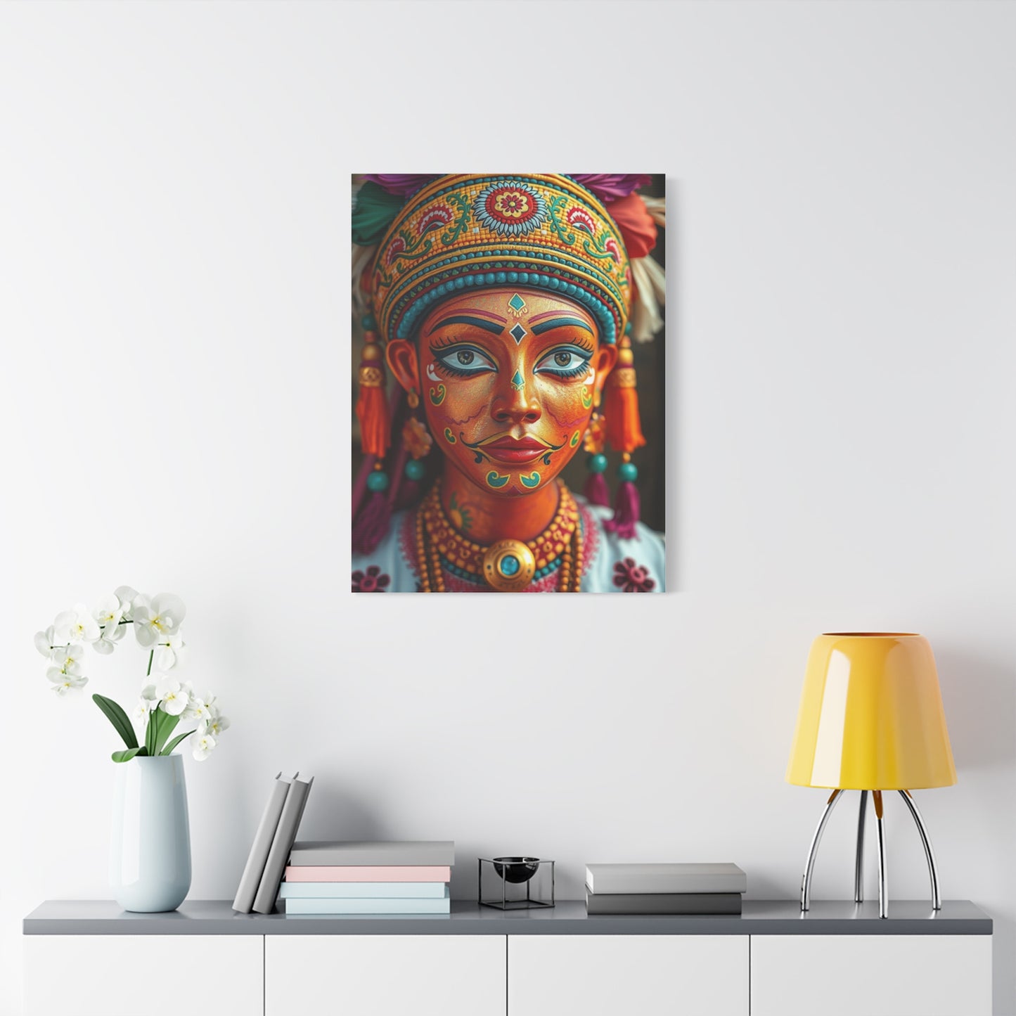 Elite Folk Art Vision Wall Art & Canvas Print
