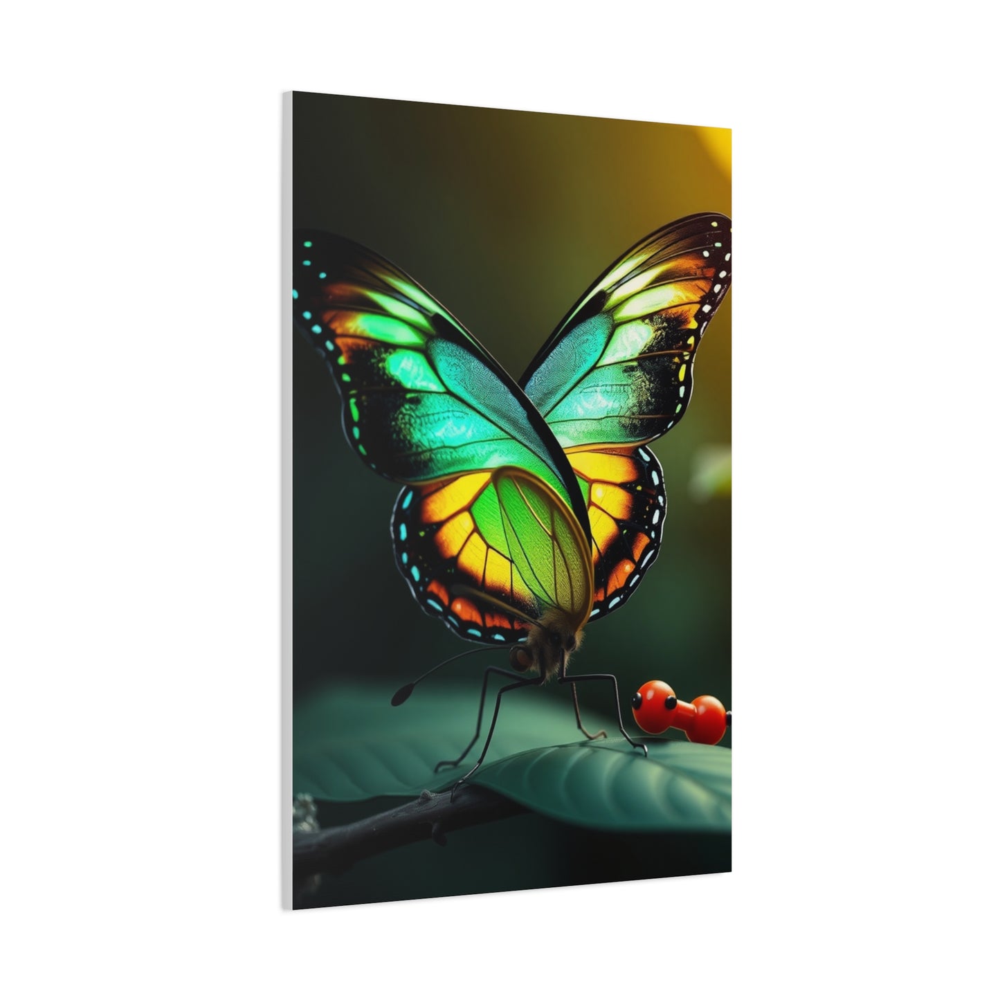 Ornate Winged Harmony Wall Art & Canvas Print
