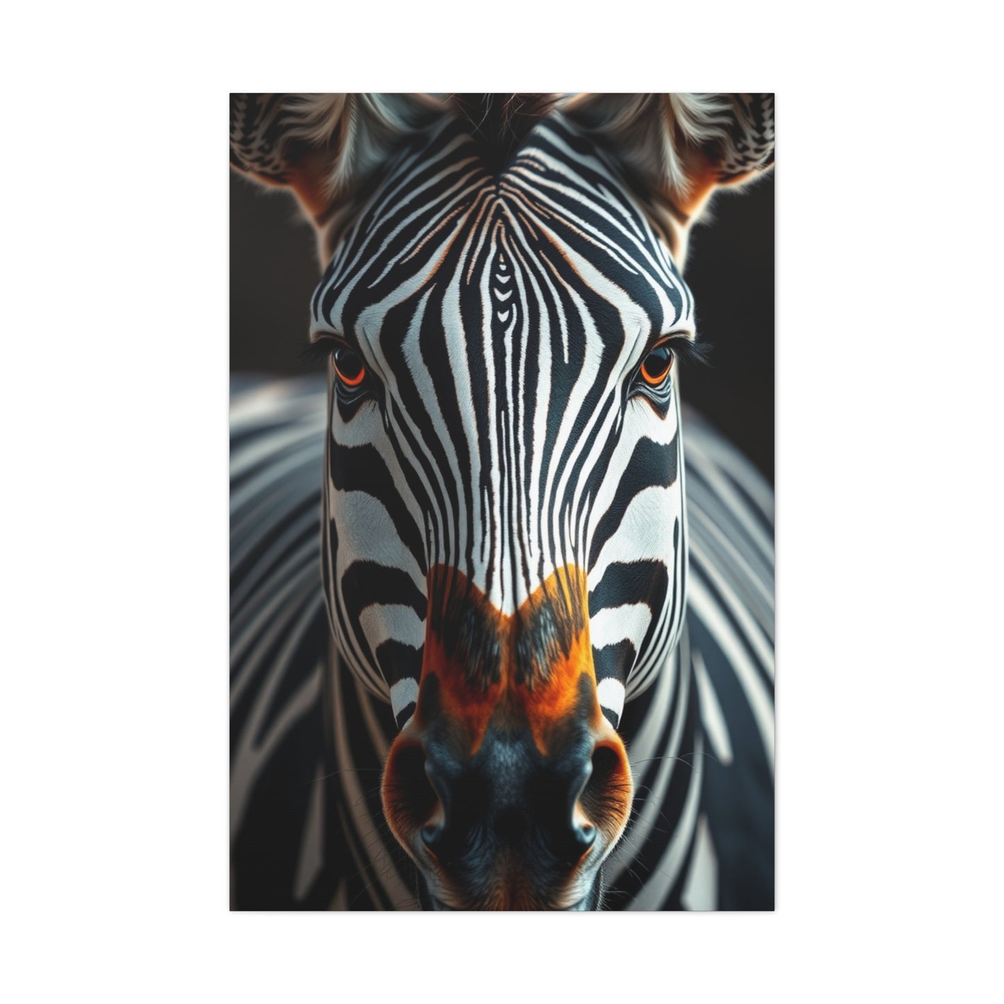 Zebra Art Refined Canvas Wall Art & Canvas Print