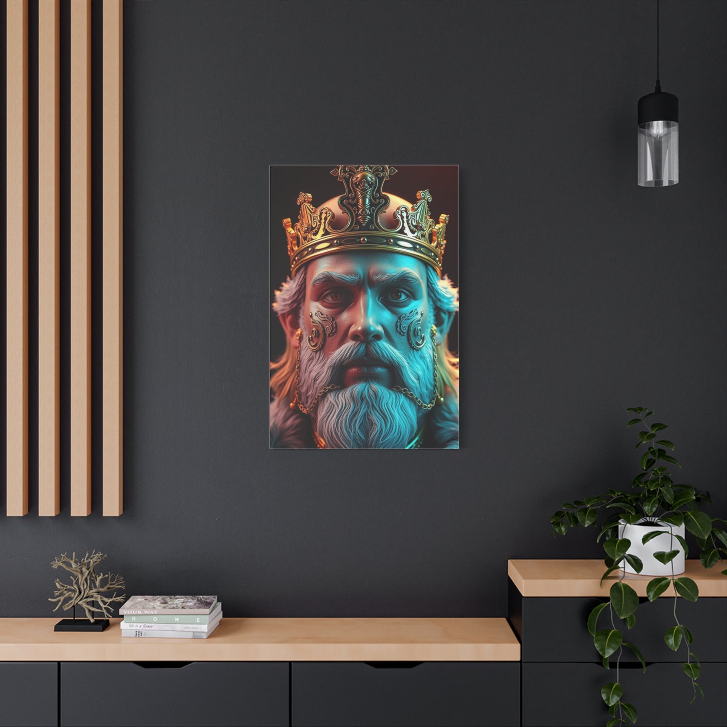 Vision Crown Art Art Wall Art & Canvas Print