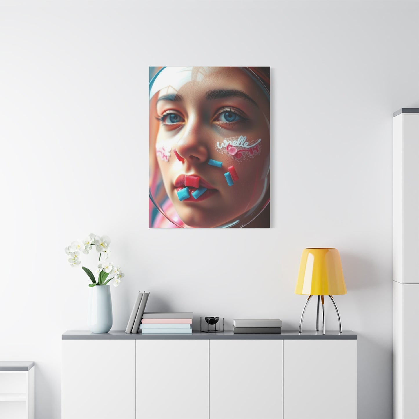 Bubble Gum Art Refined Canvas Wall Art & Canvas Print