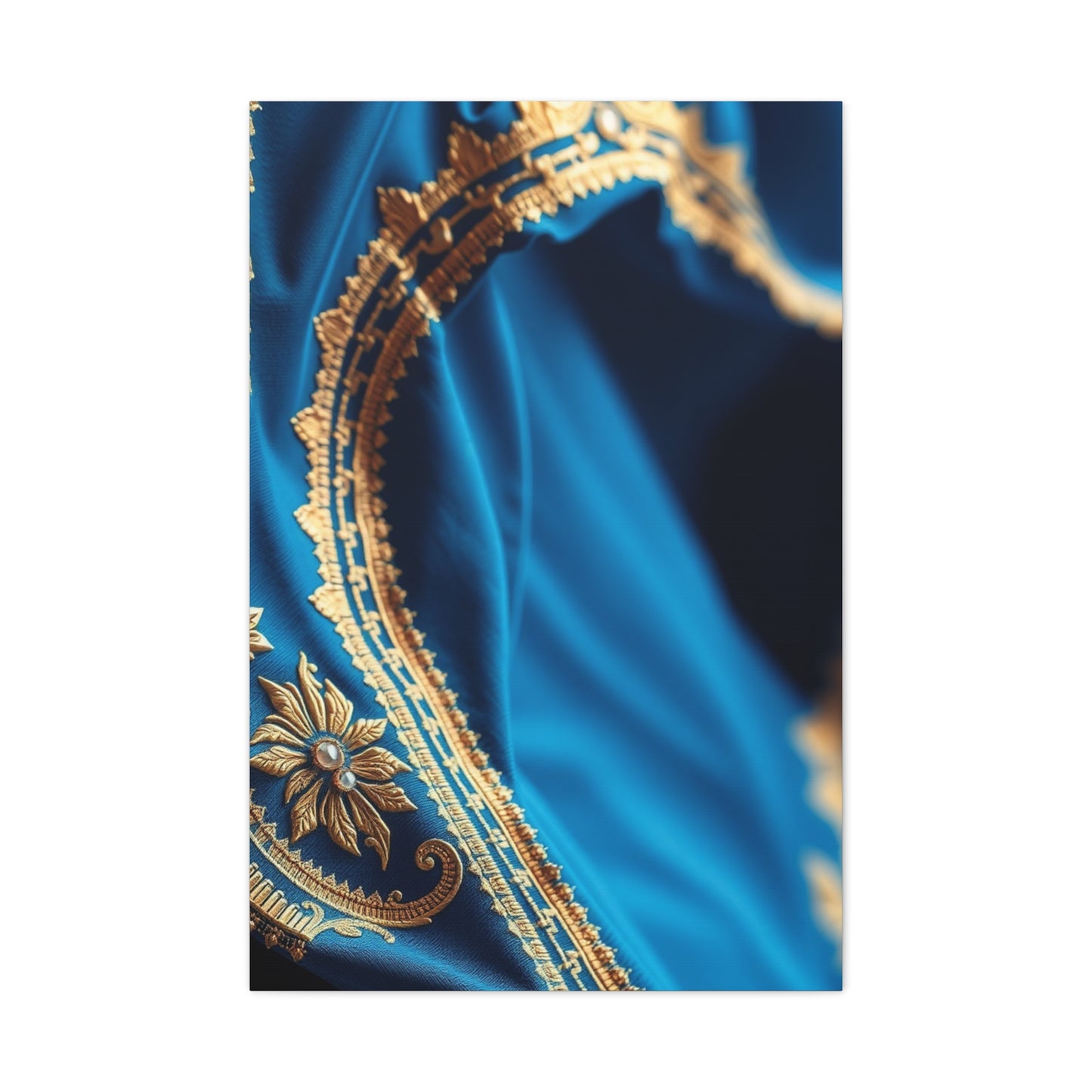 Collection Blue & Gold Art Art Wall Art & Canvas Print