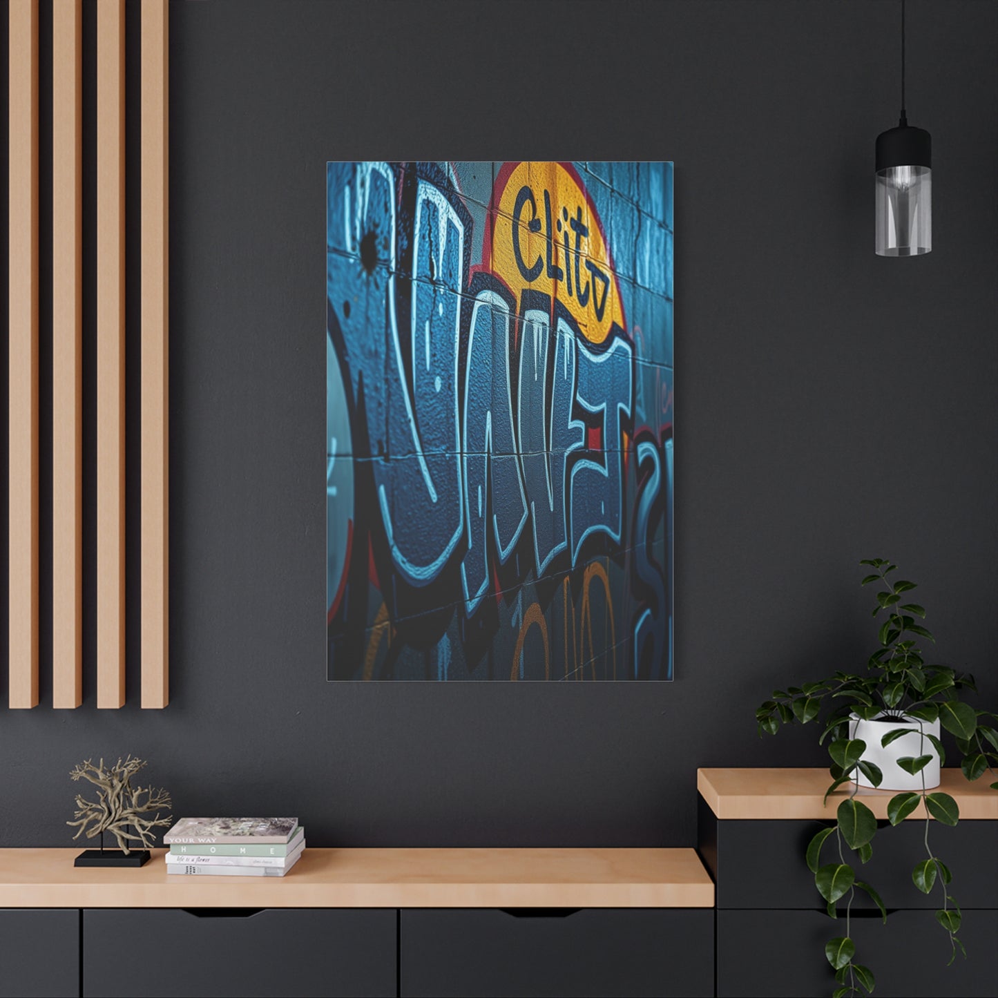 Refined Urban Expression Wall Art & Canvas Print