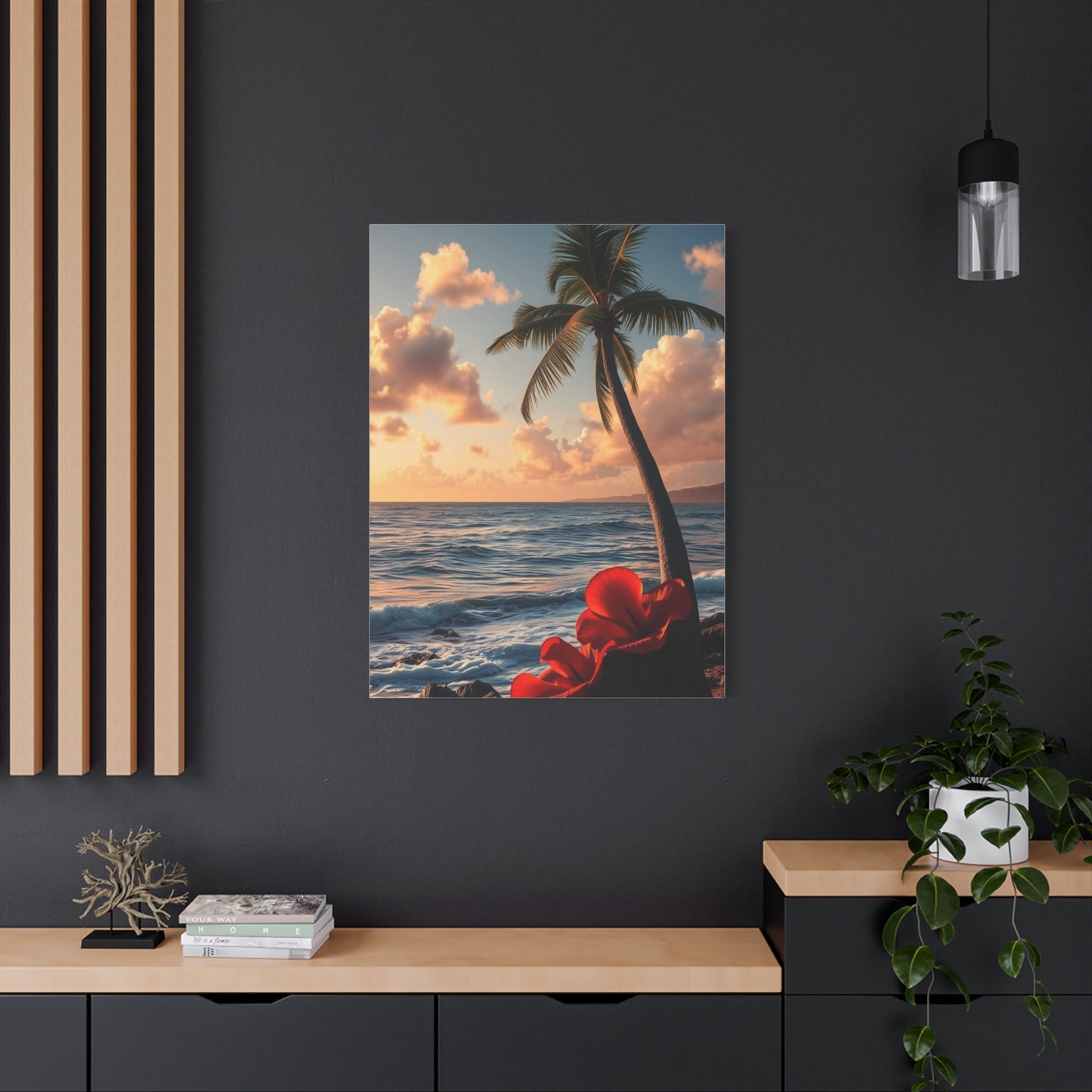 Radiant Sunset Elegance Wall Art & Canvas Print