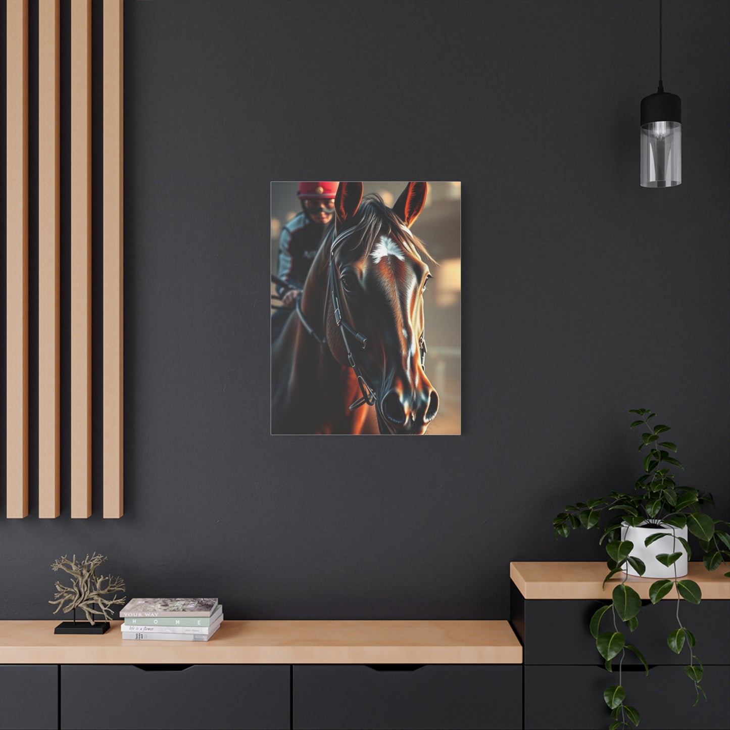 Horse Racing Art Luxury Canvas Wall Art & Canvas Print