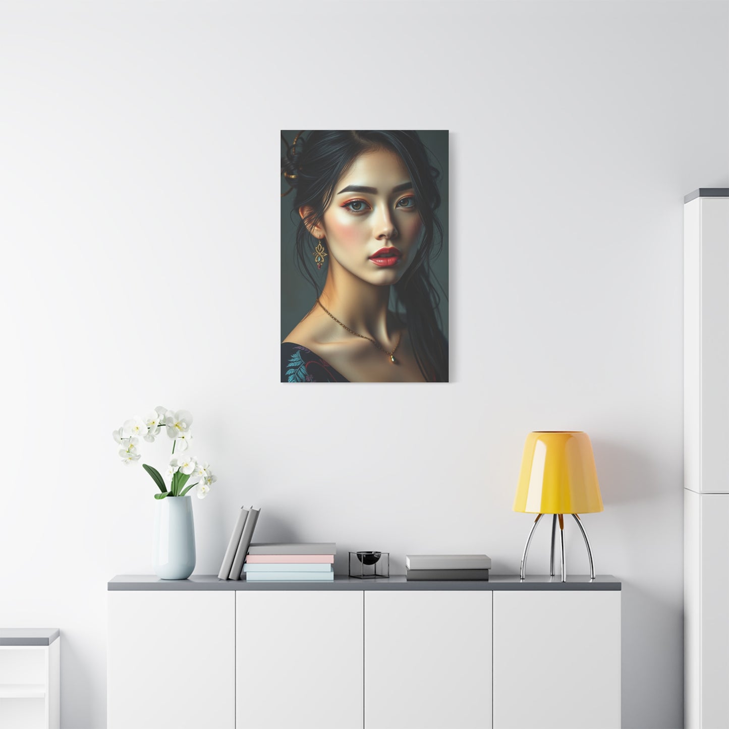Mystical Nymph Painting Wall Art & Canvas Print