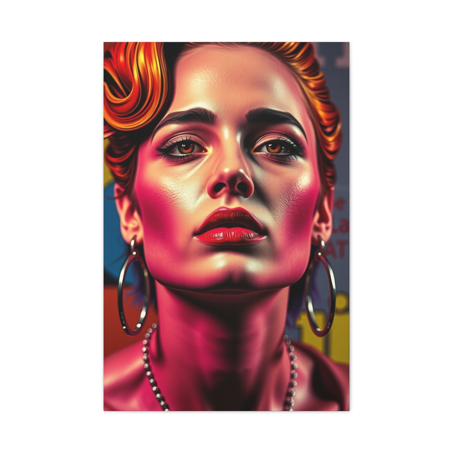 Striking Pop Euphoria Wall Art & Canvas Print