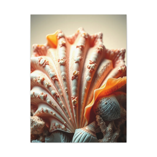 Sea Shell Art Luxury Canvas Wall Art & Canvas Print