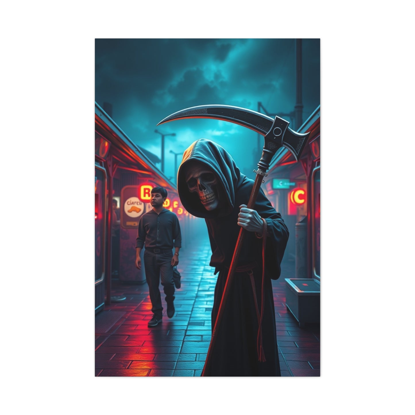 Phantom Walk Elegance Wall Art & Canvas Print