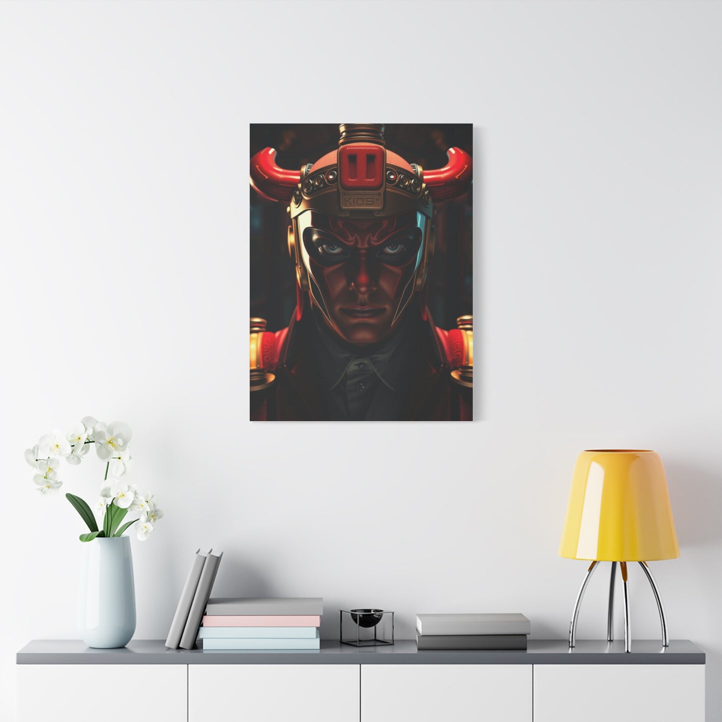 Vermilion Grace Wall Art Wall Art & Canvas Print