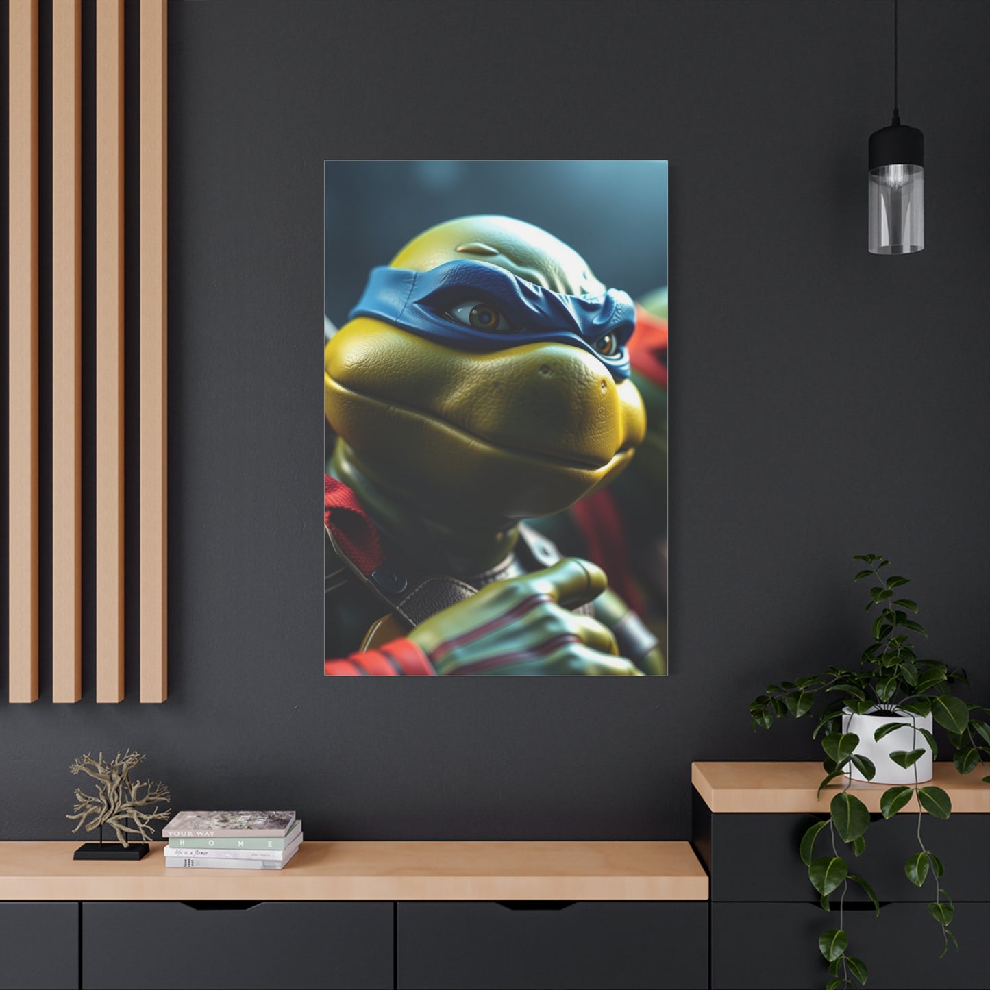 Teenage Mutant Ninja Turtles Characters Art Refined Canvas Wall Art & Canvas Print
