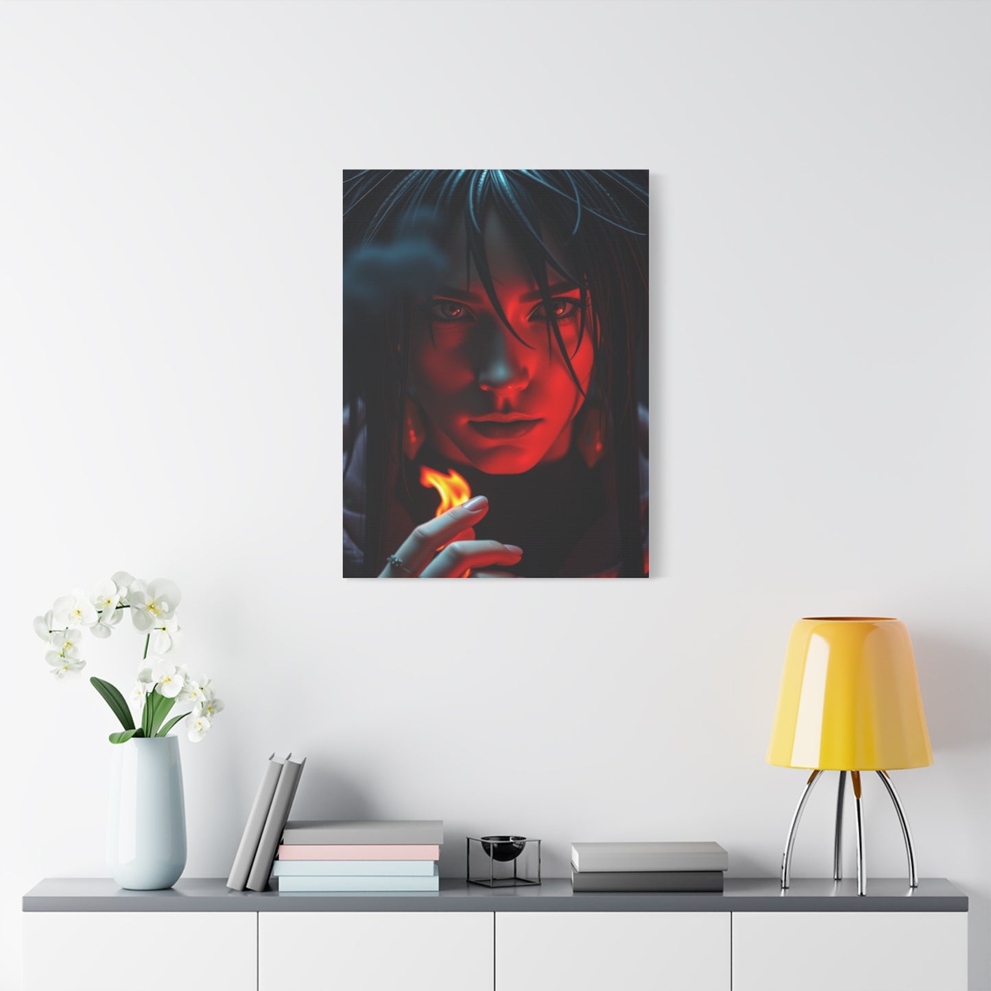 Nocturne Scholars Muse Wall Art & Canvas Print