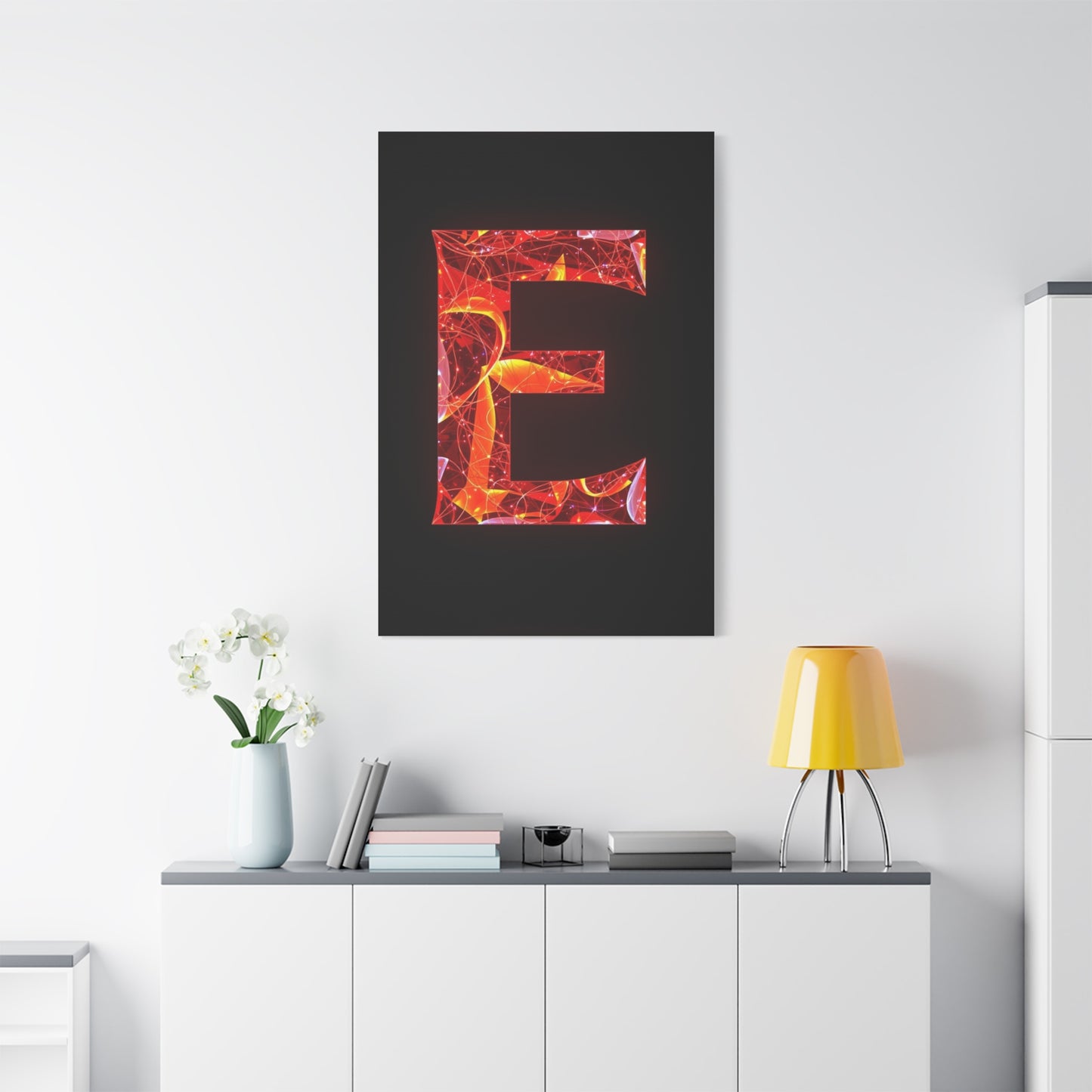 Elite The Letter E - Art Vision Wall Art & Canvas Print