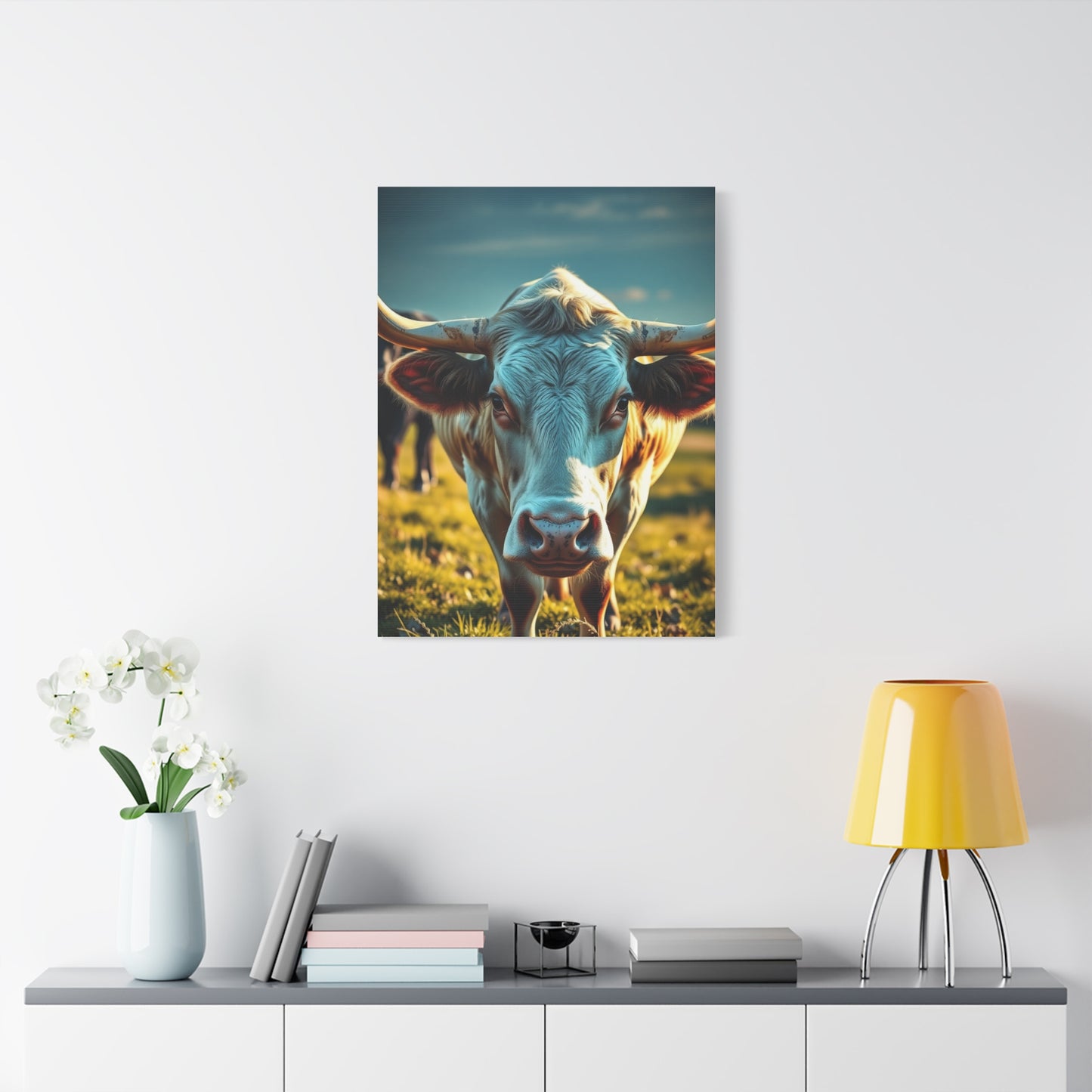 Aurochs Reverie Art Canvas Wall Art & Canvas Print