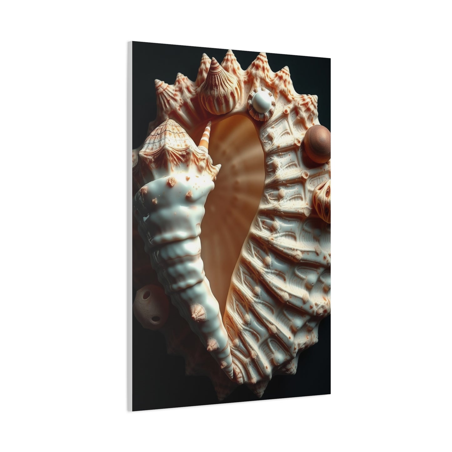 Masterpiece Shells Art Vision Wall Art & Canvas Print