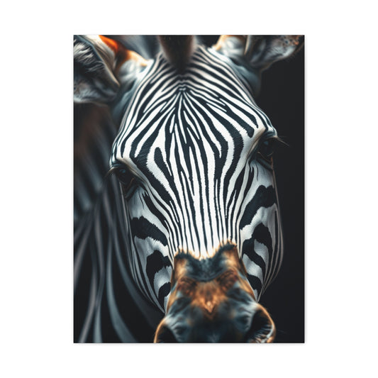 Vision Zebra Art Art Wall Art & Canvas Print