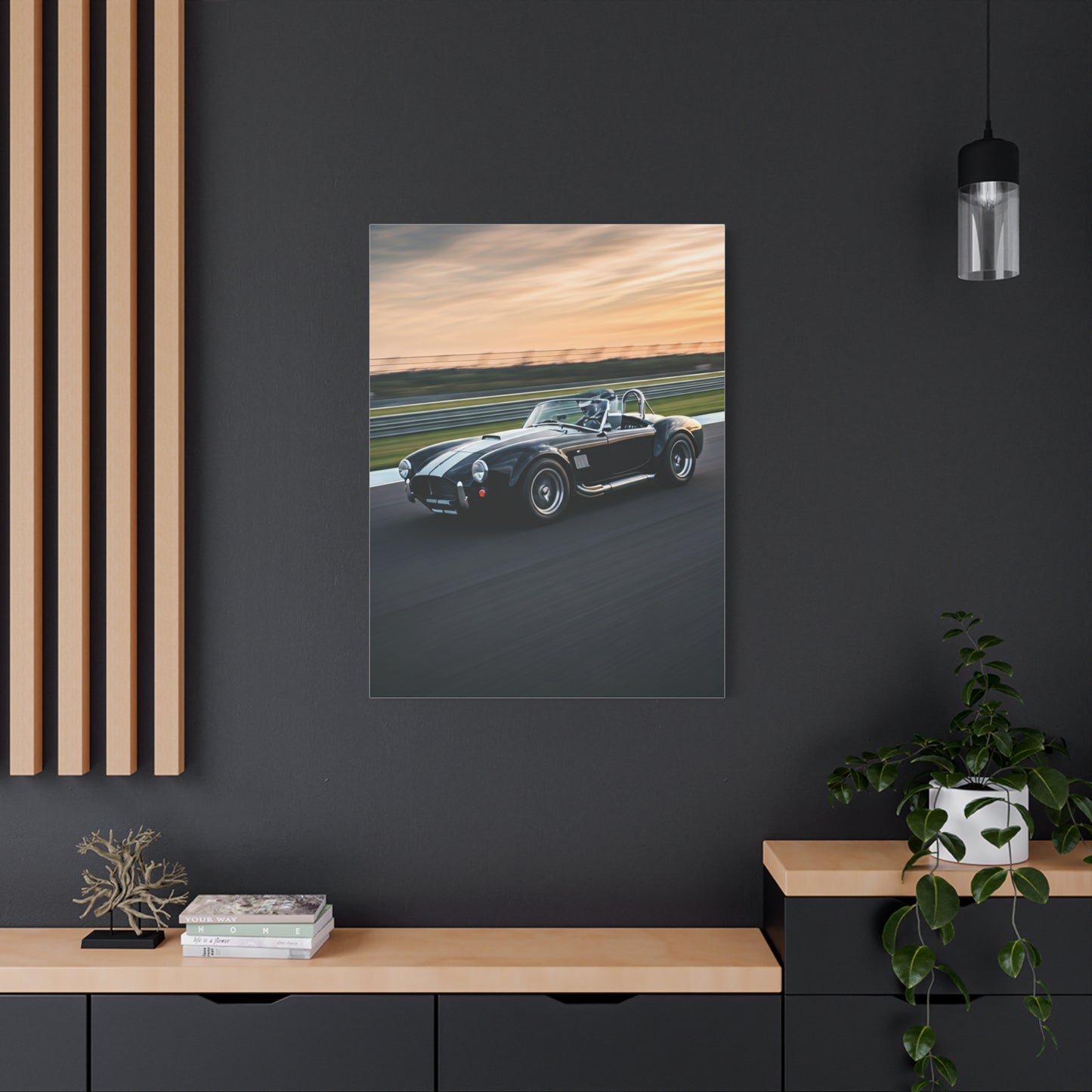 Shelby Cobra Classic Racing Circuit Wall Art & Canvas Prints