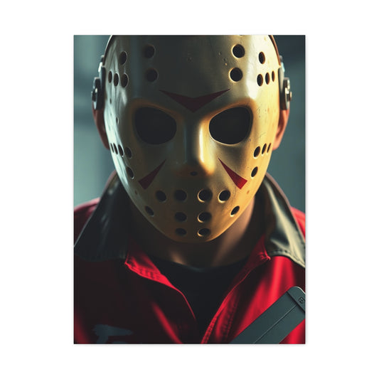 Masterpiece Friday The 13th Characters Art Vision Wall Art & Canvas Print