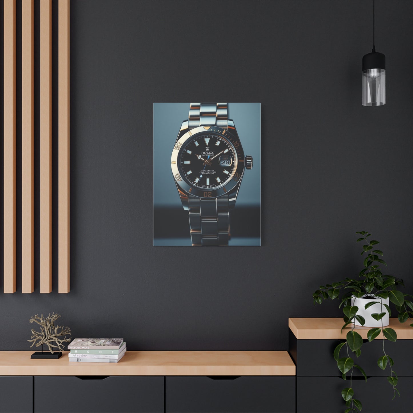 Splendid Timepiece Artwork Wall Art & Canvas Print
