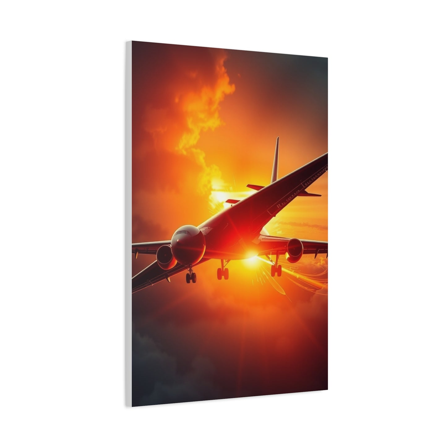 Vision Airplane Art Art Wall Art & Canvas Print