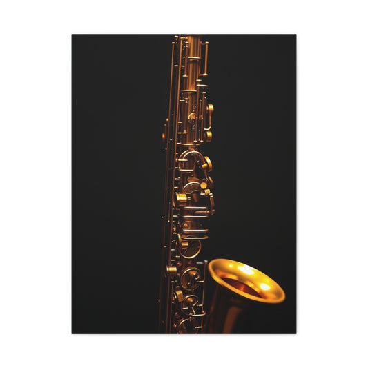 Vision Saxophone Art Art Wall Art & Canvas Print