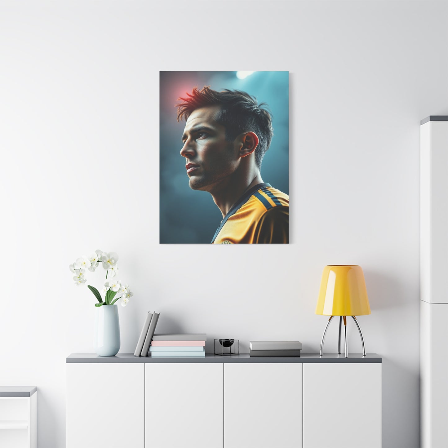 Vision Soccer Art Art Wall Art & Canvas Print