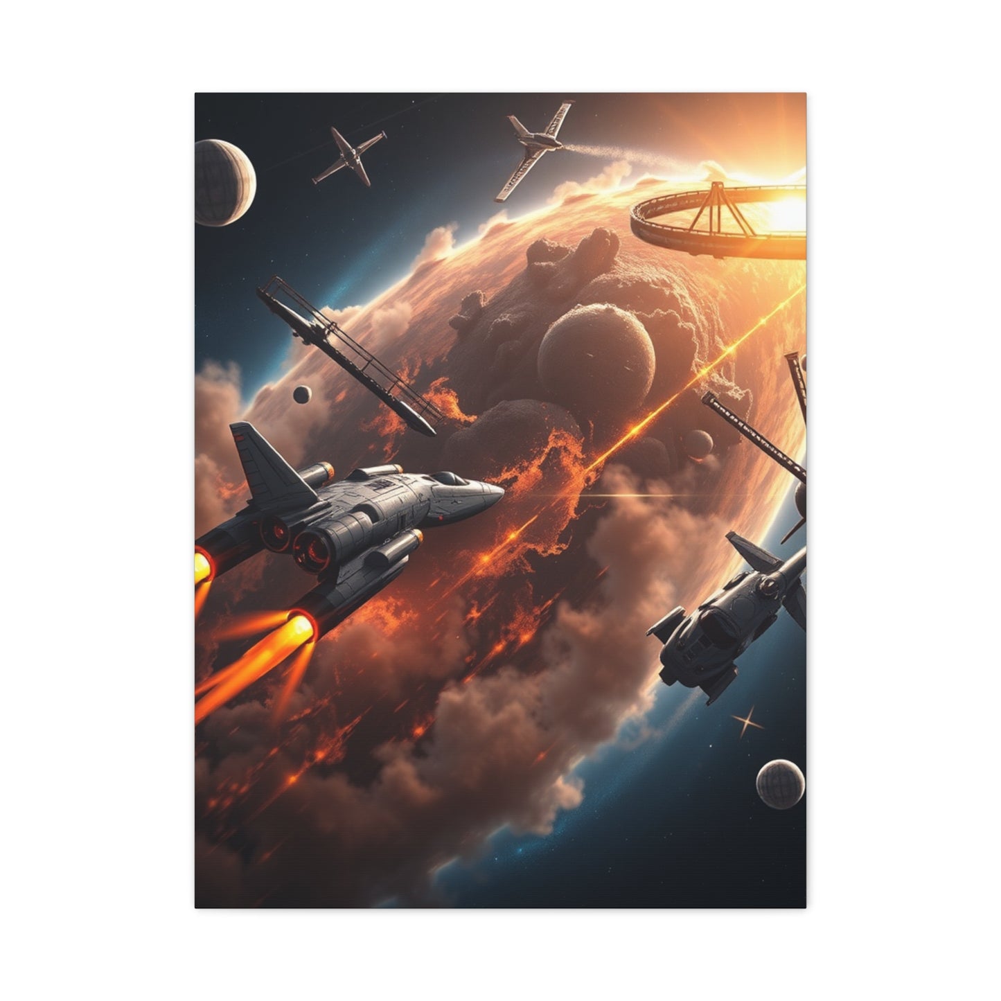 Nebula Majesty Canvas Wall Art & Canvas Print