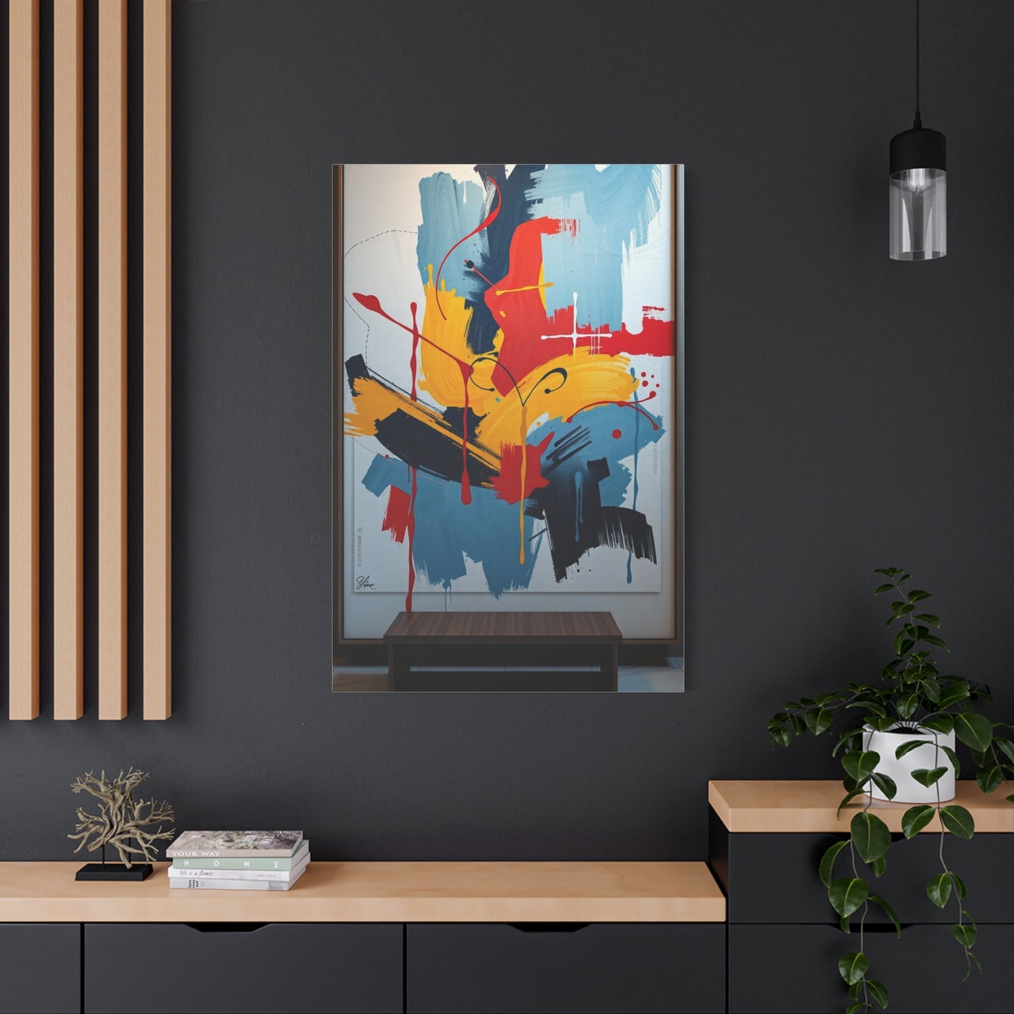 Opulent Expressionism Mural