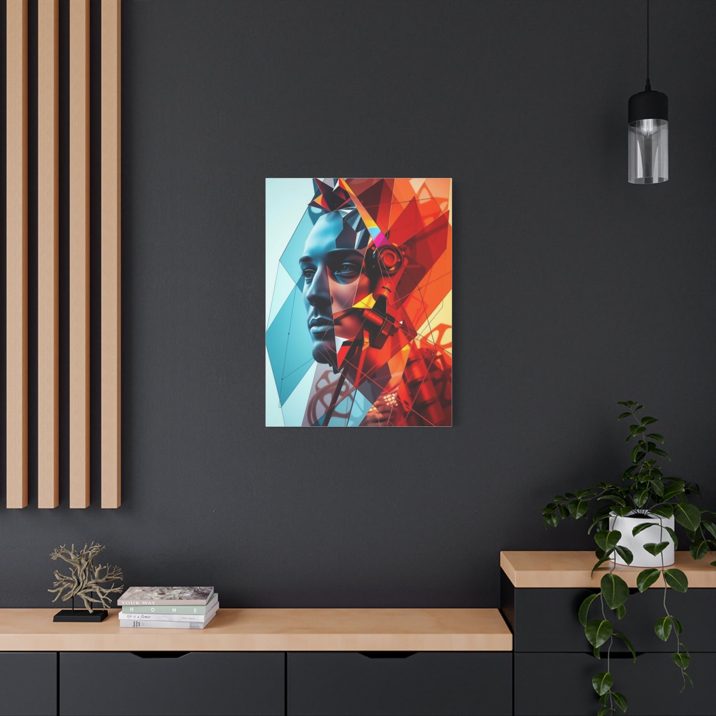 Prismatic Essence Canvas wall art & canvas print