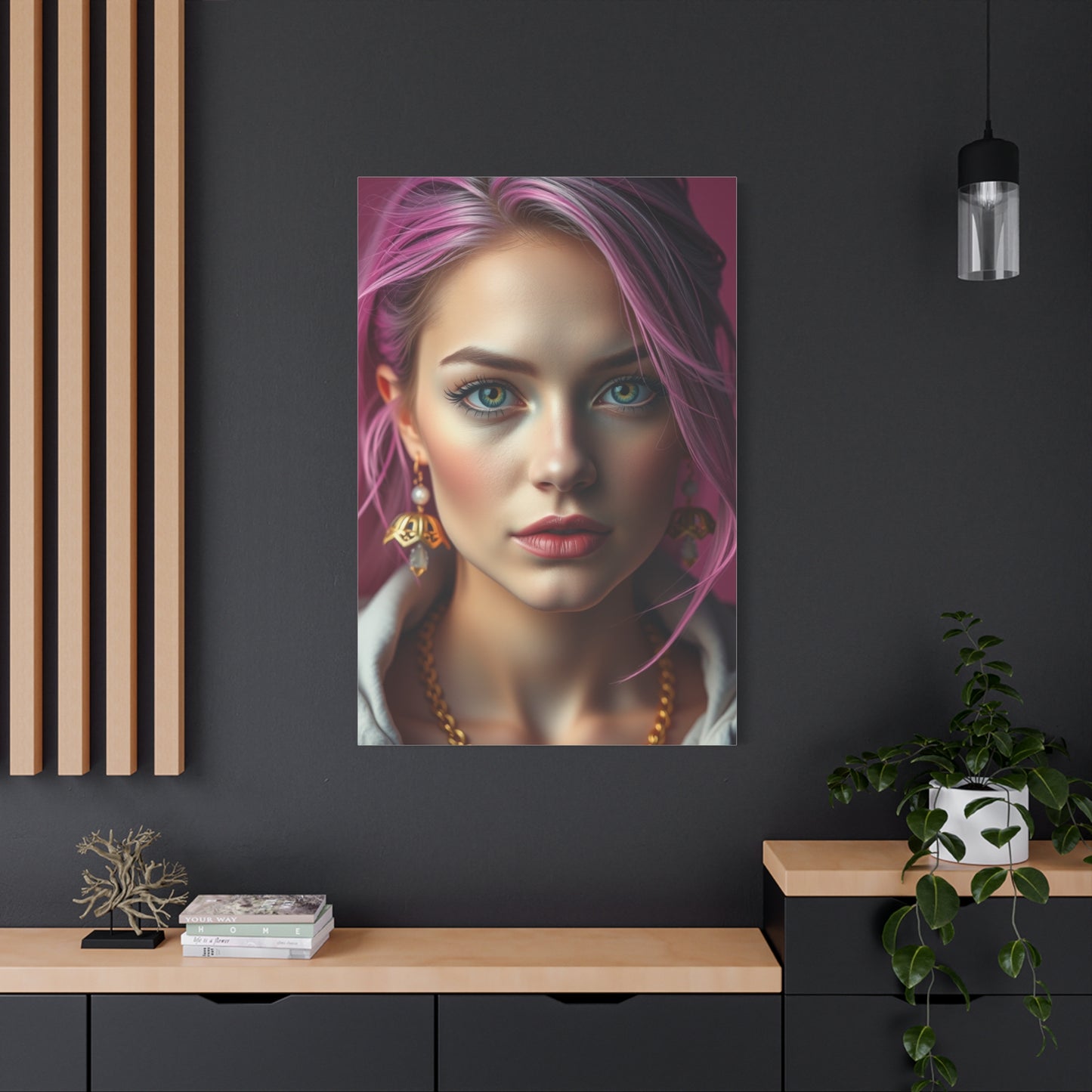 Elite Magenta Art Vision Wall Art & Canvas Print