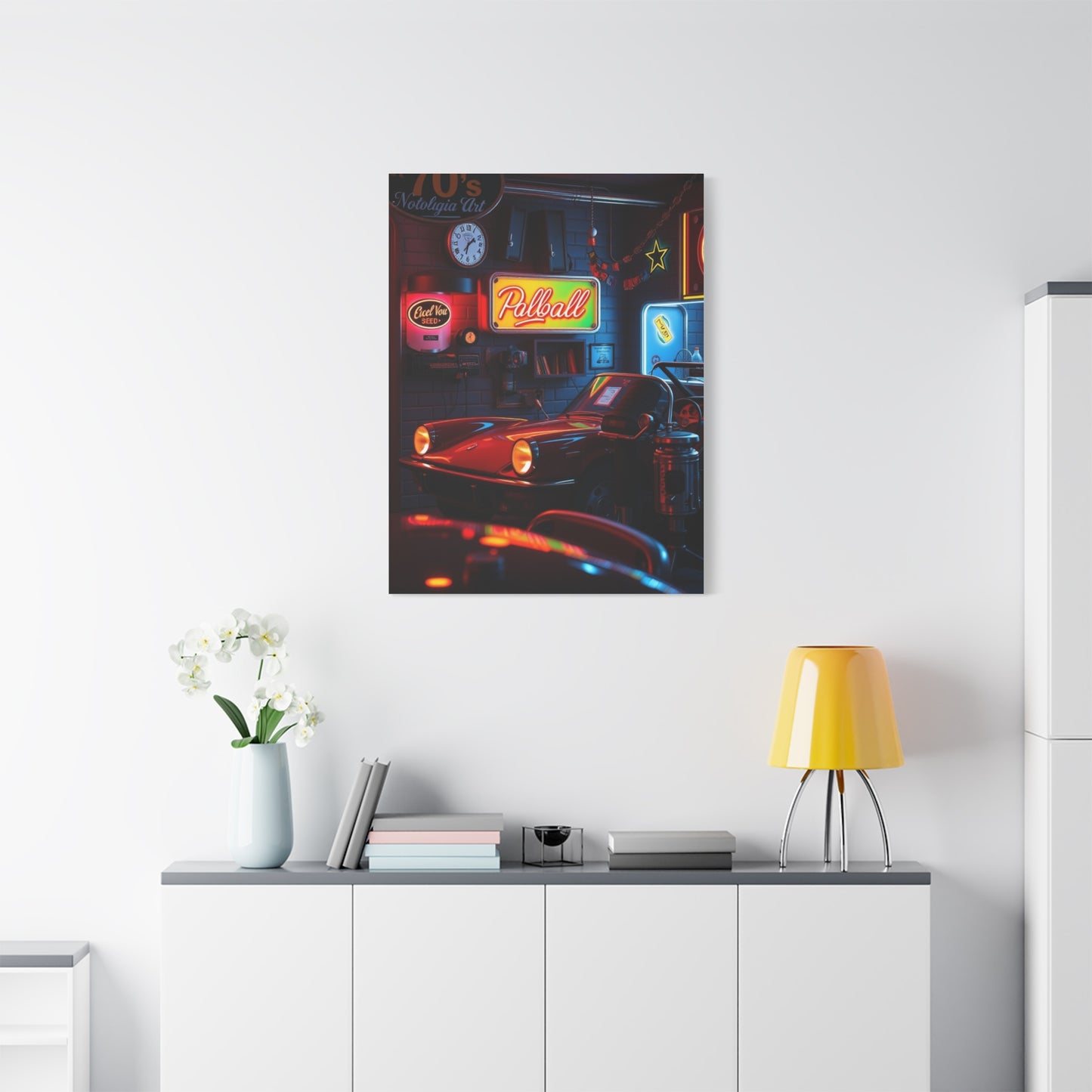 70’s Nostalgia Art Luxury Canvas Wall Art & Canvas Print