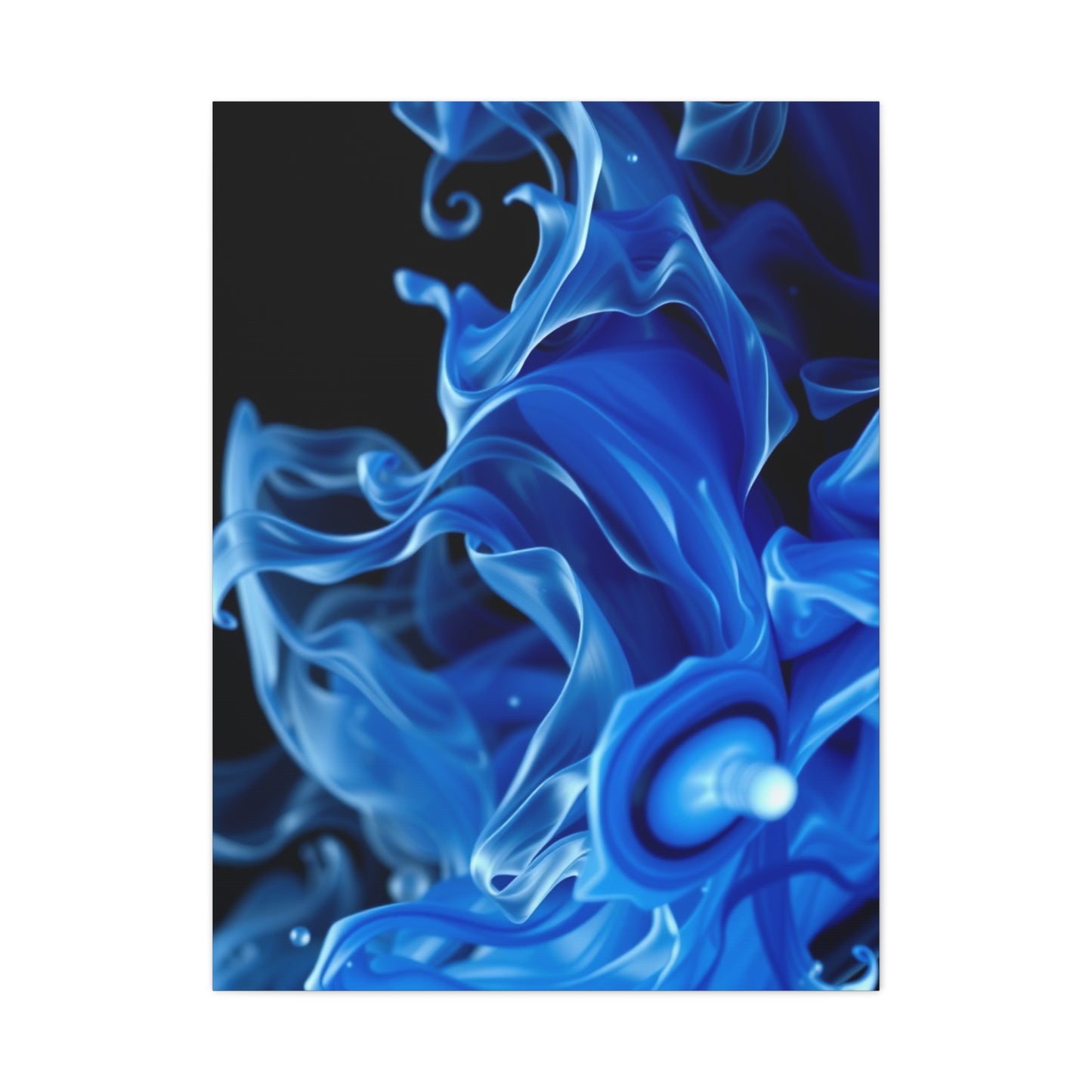 Collection Black, White & Blue Art Art Wall Art & Canvas Print