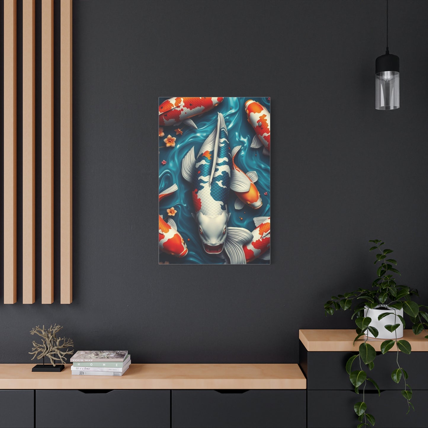 Koi Fish Art Refined Canvas Wall Art & Canvas Print