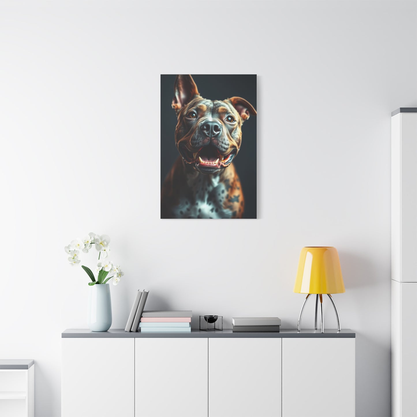 Supreme Pit Bull Art Collection Wall Art & Canvas Print