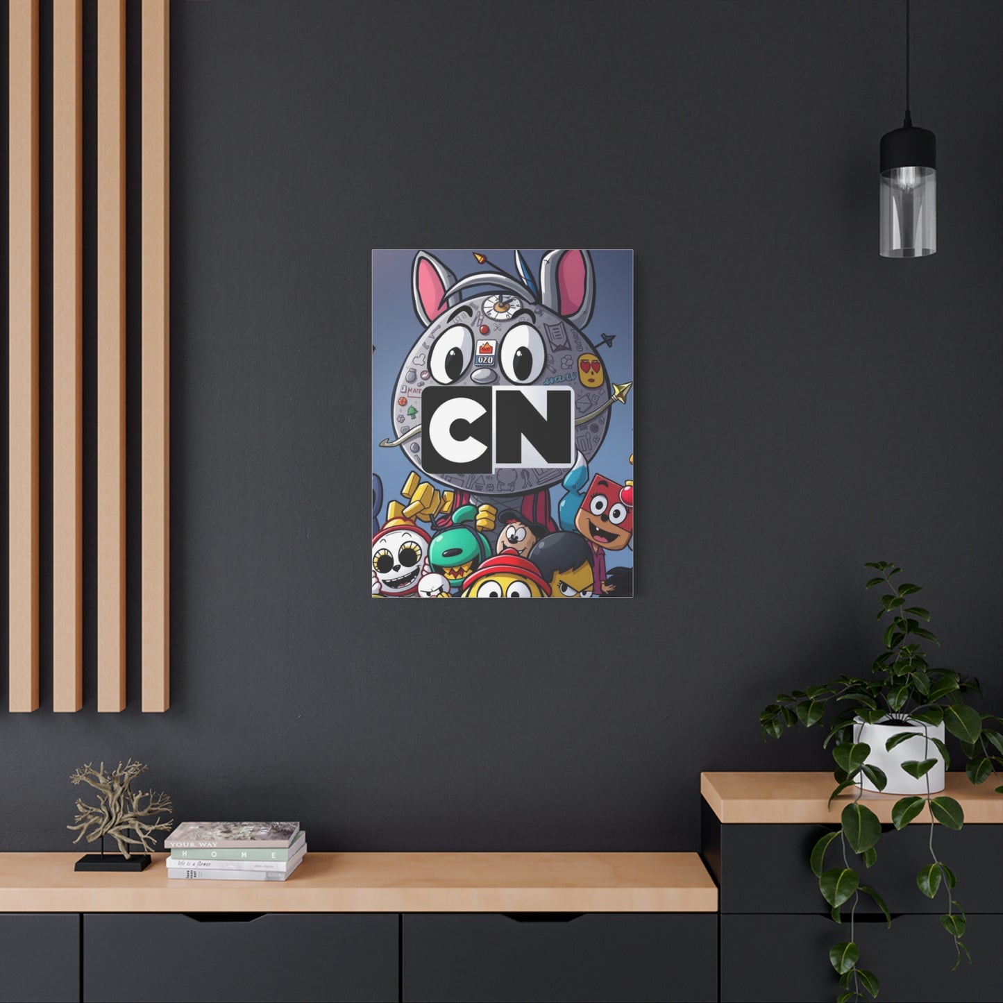 Whimsical Animation Tapestry Wall Art & Canvas Print