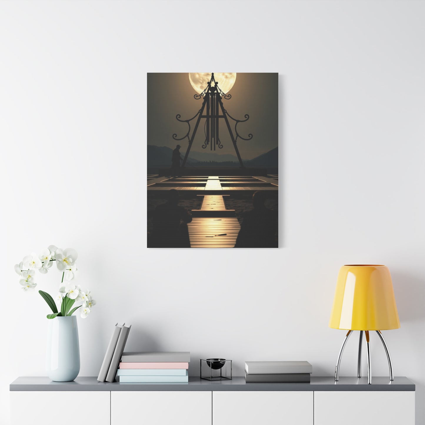 Nocturnal Radiance Canvas Wall Art & Canvas Print