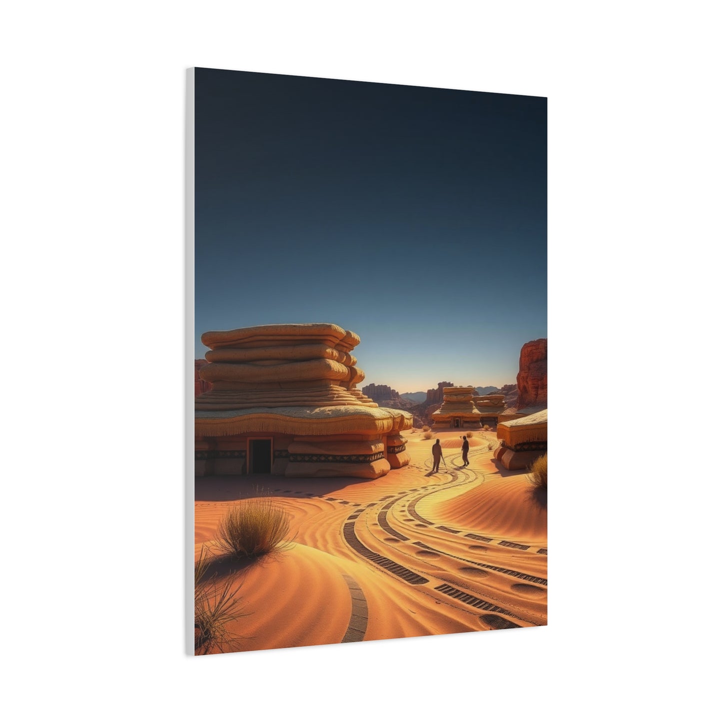 Vast Expanse Portrait Wall Art & Canvas Print