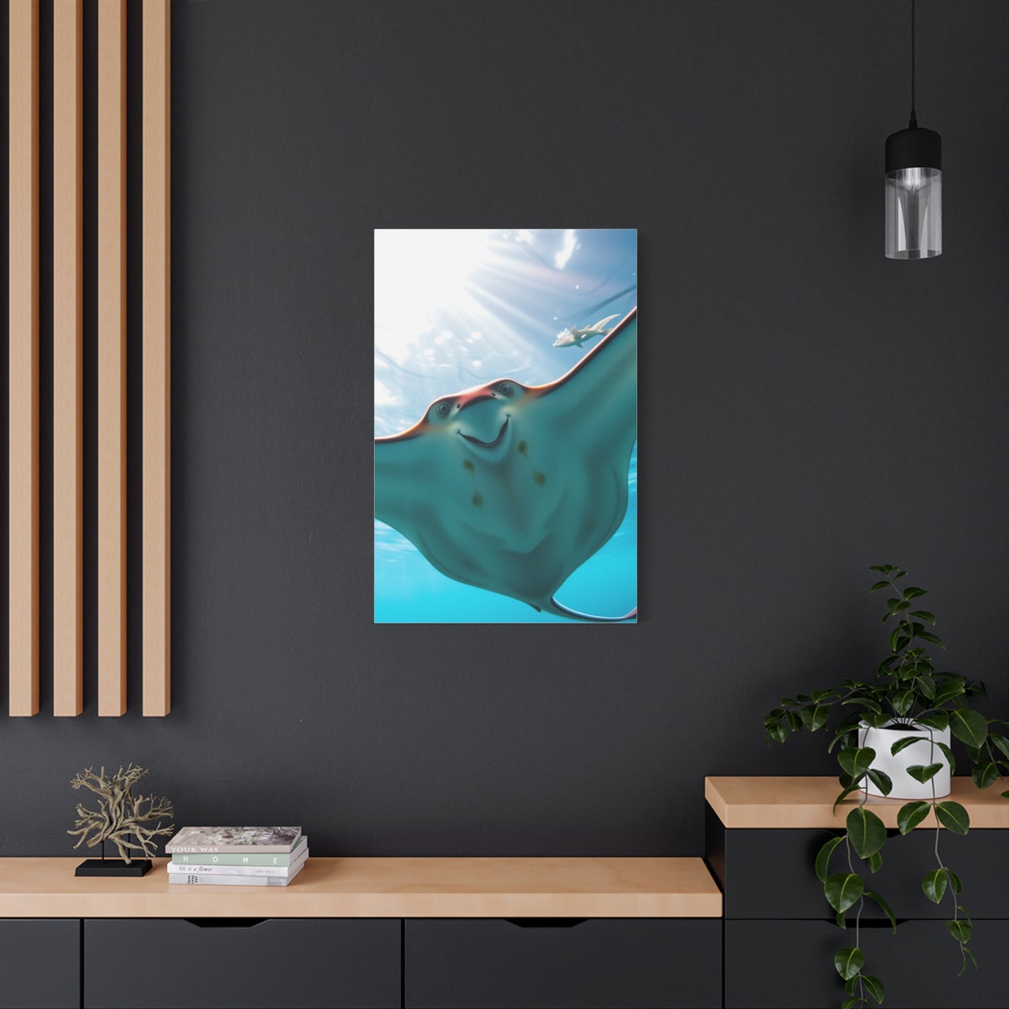 Ray & Stingray Art Refined Canvas Wall Art & Canvas Print
