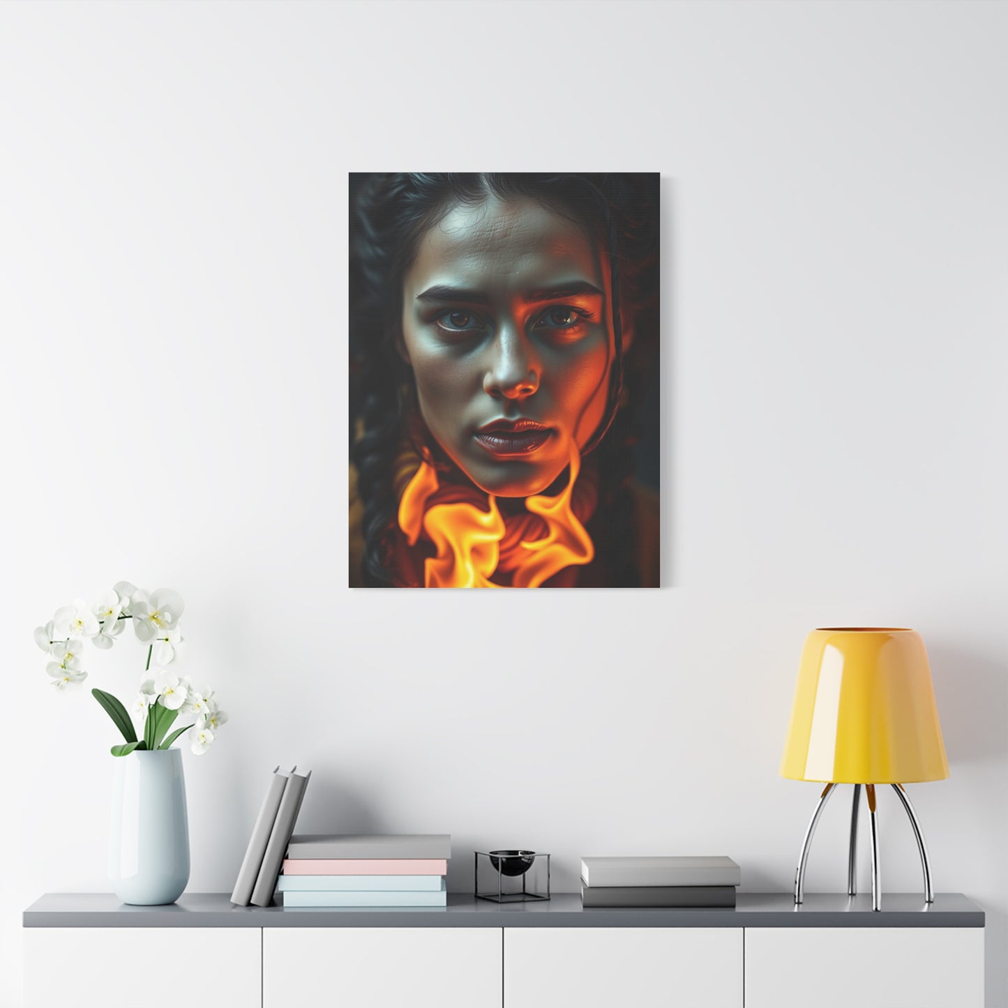 Vibrant Glow Tapestry Wall Art & Canvas Print