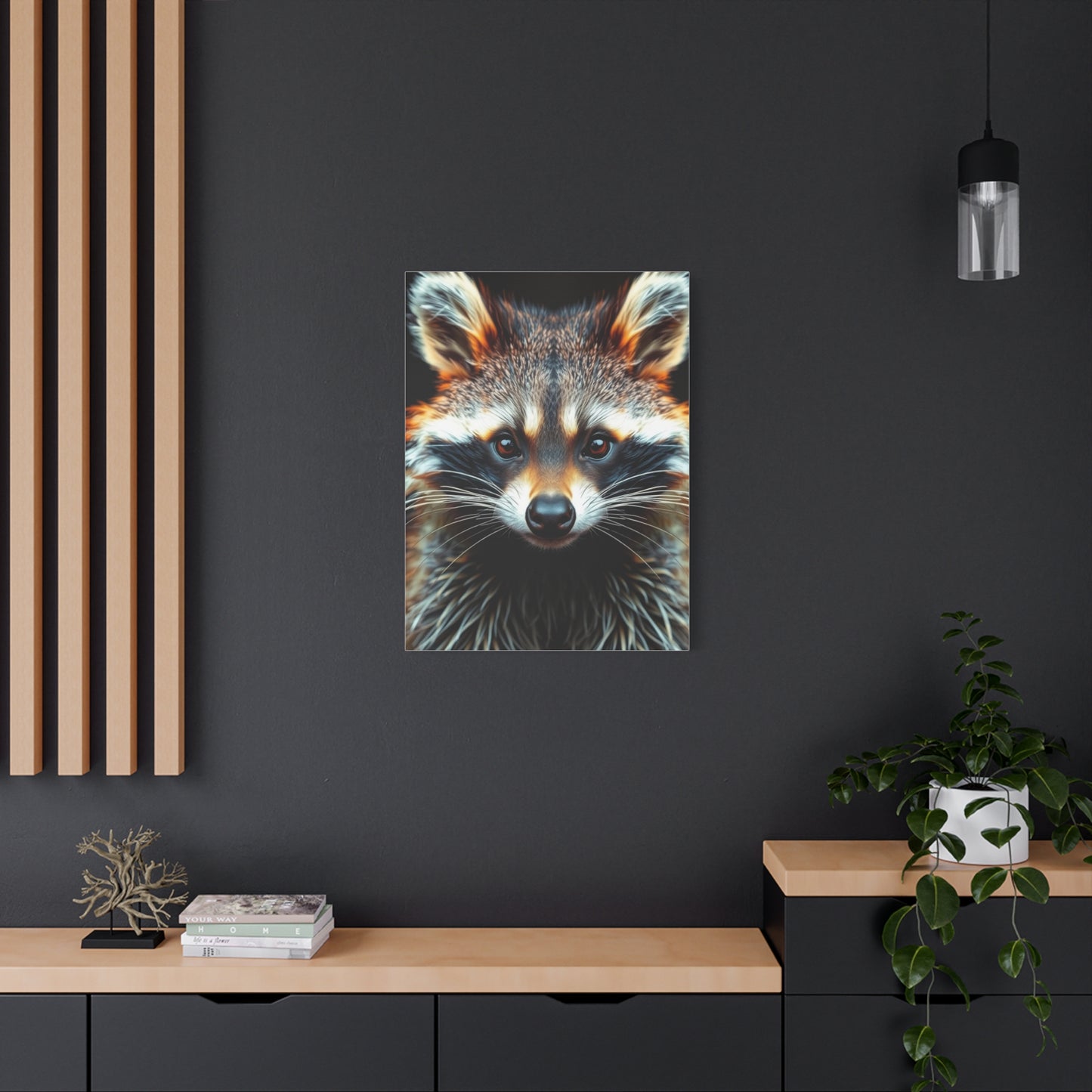 Raccoon Art Refined Canvas Wall Art & Canvas Print