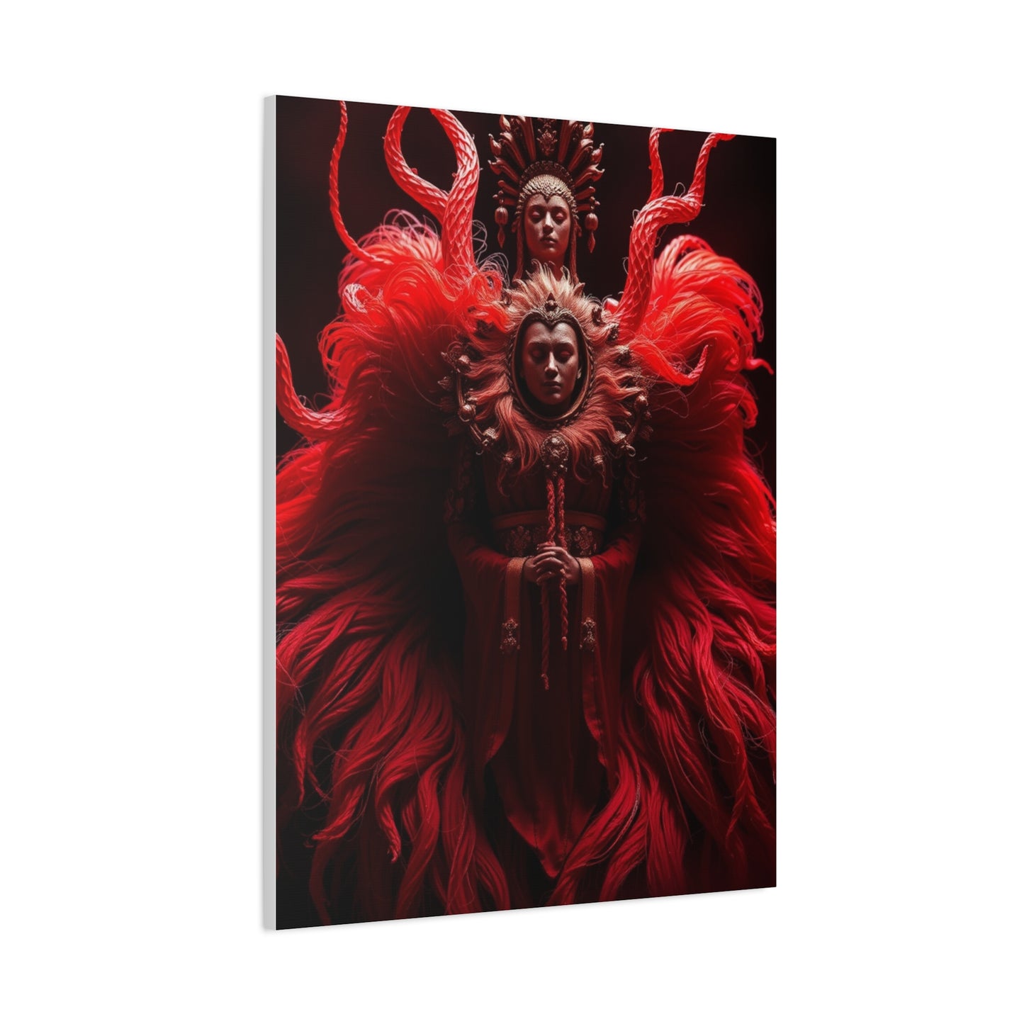 Sanguine Splendor Piece Wall Art & Canvas Print