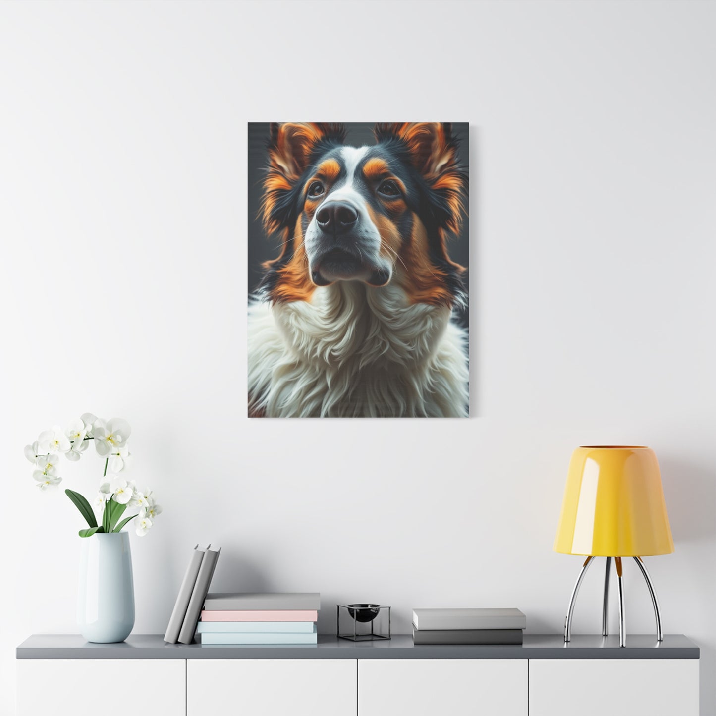 Refined Pooch Canvas Gallery Wall Art & Canvas Print