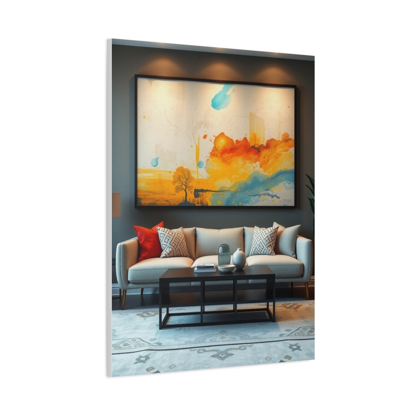 Large Art for Living Room Art Luxury Canvas Wall Art & Canvas Print